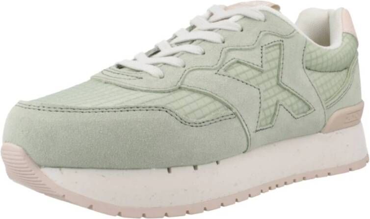 Munich Stijlvolle Dash Sky Sneakers Green Dames