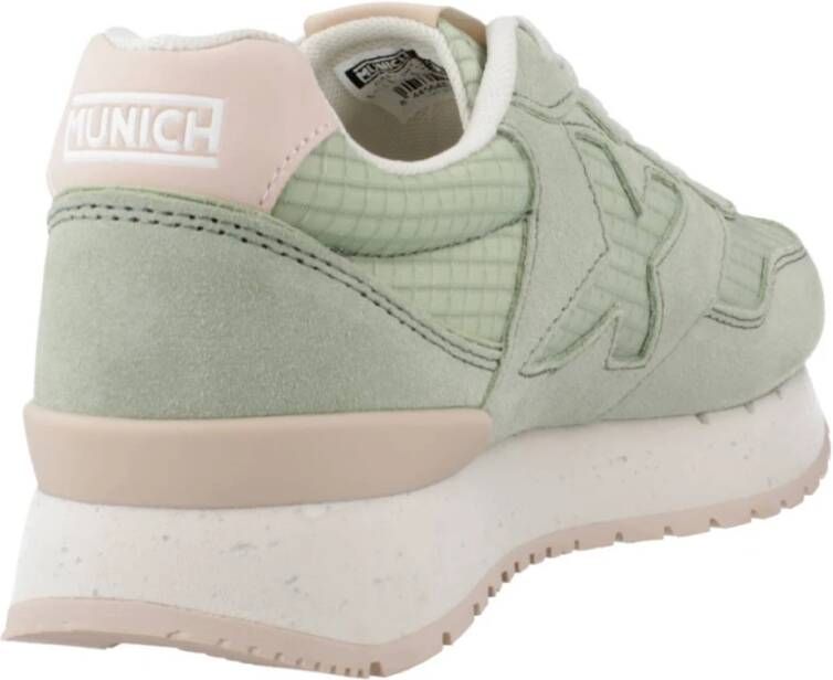 Munich Stijlvolle Dash Sky Sneakers Green Dames