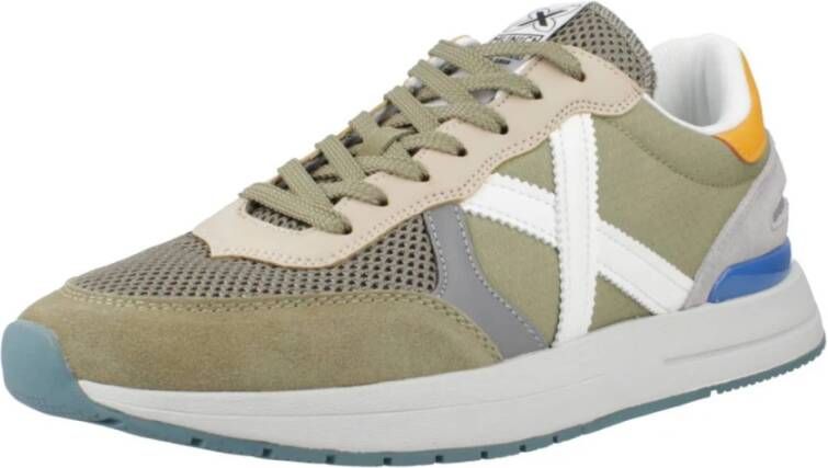 Munich Stijlvolle Herensneakers Green Heren