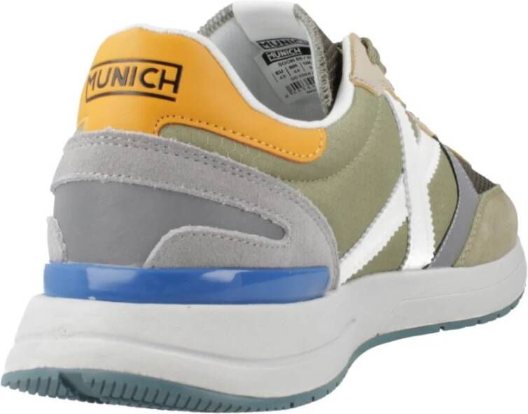 Munich Stijlvolle Herensneakers Green Heren