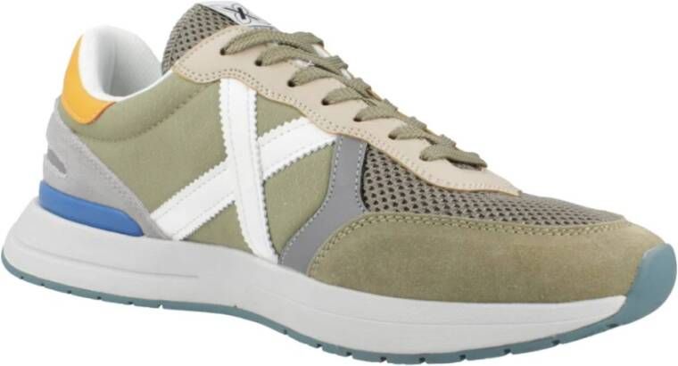 Munich Stijlvolle Herensneakers Green Heren