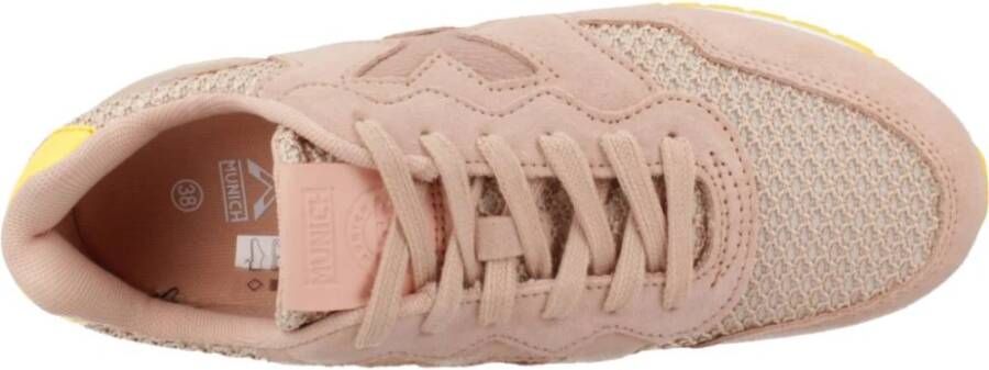 Munich Stijlvolle Dash Sky Damessneakers Pink Dames