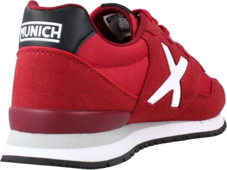 Munich Sneakers Red Heren