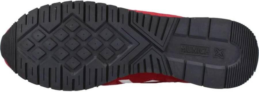 Munich Sneakers Red Heren