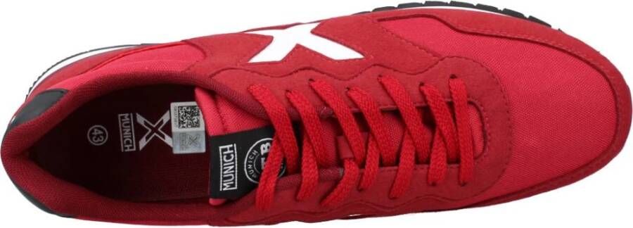 Munich Sneakers Red Heren