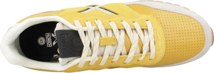 Munich Dash Premium Sneakers voor Mannen Yellow Heren