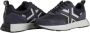 Munich Dames Xemine 51 Sneakers in Marineblauw Zwart Leer Stof Blauw Dames - Thumbnail 2