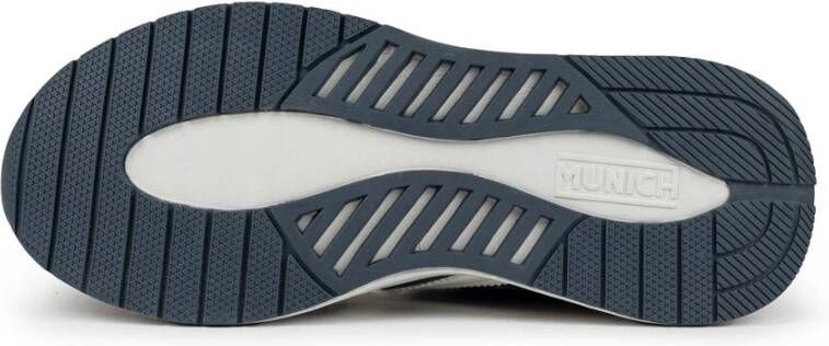 Munich Speed Blauw Comfort Sneakers Multicolor Heren