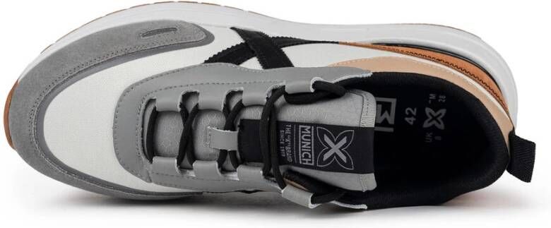 Munich Speed Comfortabele Witte Sneakers Multicolor Heren