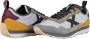 Munich Sportieve Grijze Textiel Sneakers Multicolor Heren - Thumbnail 5