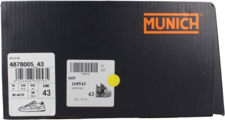 Munich Stijlvolle Sneakers voor Mannen