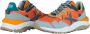 Munich Oranje Casual Textiel Sneakers oor Heren Multicolor Heren - Thumbnail 6