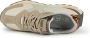 Munich Beige Casual Leren Dames Sneakers Beige Dames - Thumbnail 4