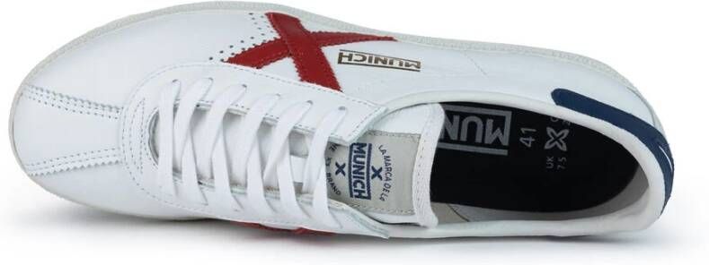 Munich Retro Shell Sole Sneakers White Heren