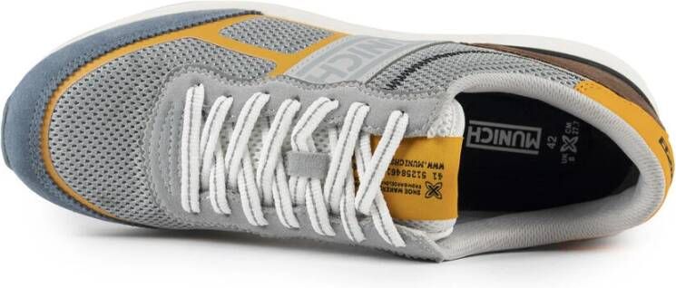 Munich Vintage Corsa Grijze Sneakers Gray Heren