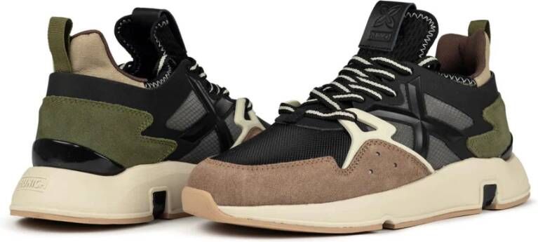 Munich Vintage-geïnspireerde Sneaker met Modern Design Multicolor Heren