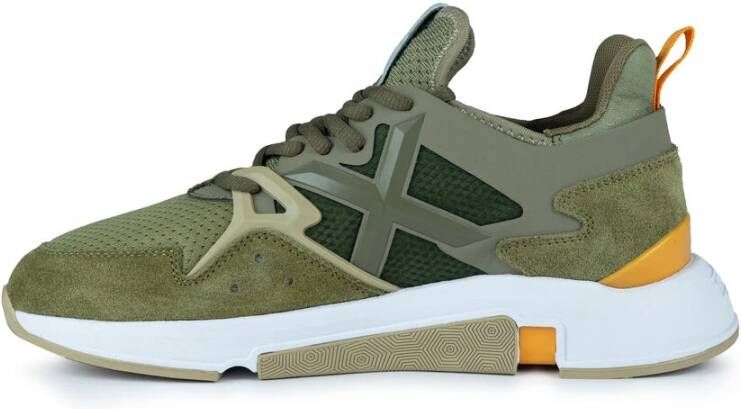 Munich Vintage Stijl Sneaker Green Heren