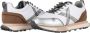 Munich Witte sportieve leren sneakers voor vrouwen Multicolor Dames - Thumbnail 9