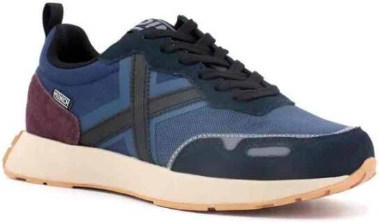 Munich Xemine 44 Stijlvolle Sneakers Blue Heren