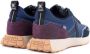 Munich Blauwe Casual Textiel Sneakers voor Heren Blue Heren - Thumbnail 3