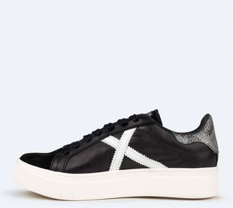 Munich Zwarte Sky Sneakers voor Vrouwen Black Dames