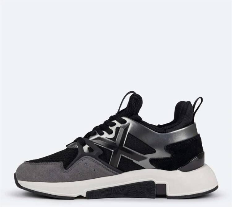 Munich Zwarte Sneakers Evolutie Ontwerp Kwaliteit Black Dames