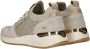 Mustang Beige Glitter Elastische Sneaker Beige Dames - Thumbnail 5