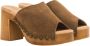 Mustang Coyote Platform Sandals Brown Dames - Thumbnail 4