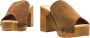 Mustang Coyote Platform Sandals Brown Dames - Thumbnail 6