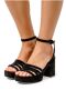 Mtng Stijlvolle hoge hak sandalen Black Dames - Thumbnail 7