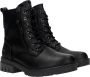 Mustang Shoes Veterschoenen enkellaars hakken met ritssluiting - Thumbnail 4