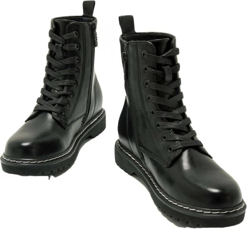 mustang Storm Enkellaarzen Black Dames