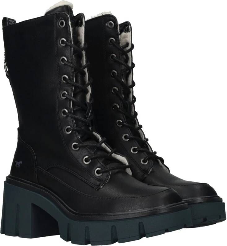 mustang veterboot Black Dames