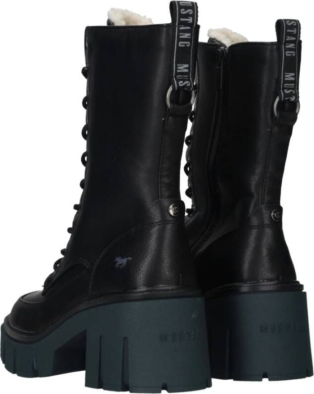 mustang veterboot Black Dames