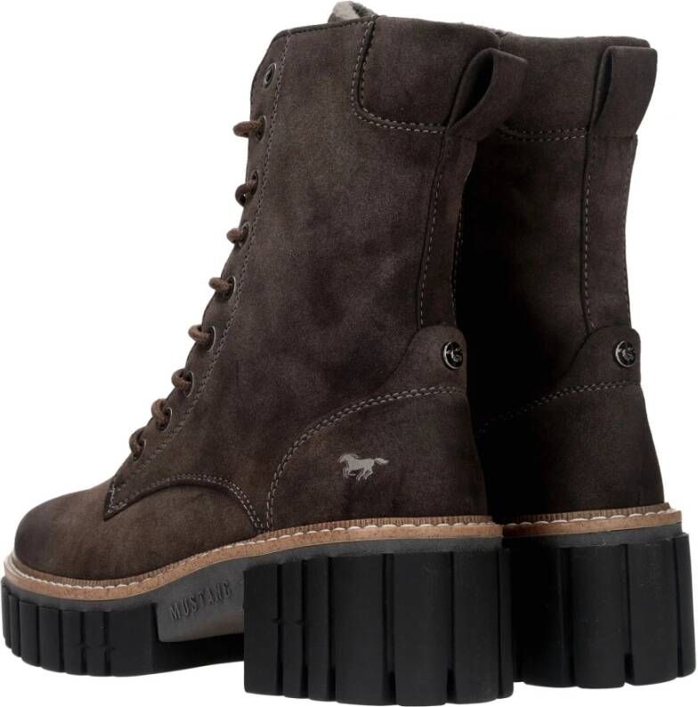 mustang veterboot Brown Dames