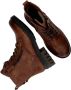 Mustang Bruine Veterschoenen voor Dames Brown Dames - Thumbnail 5