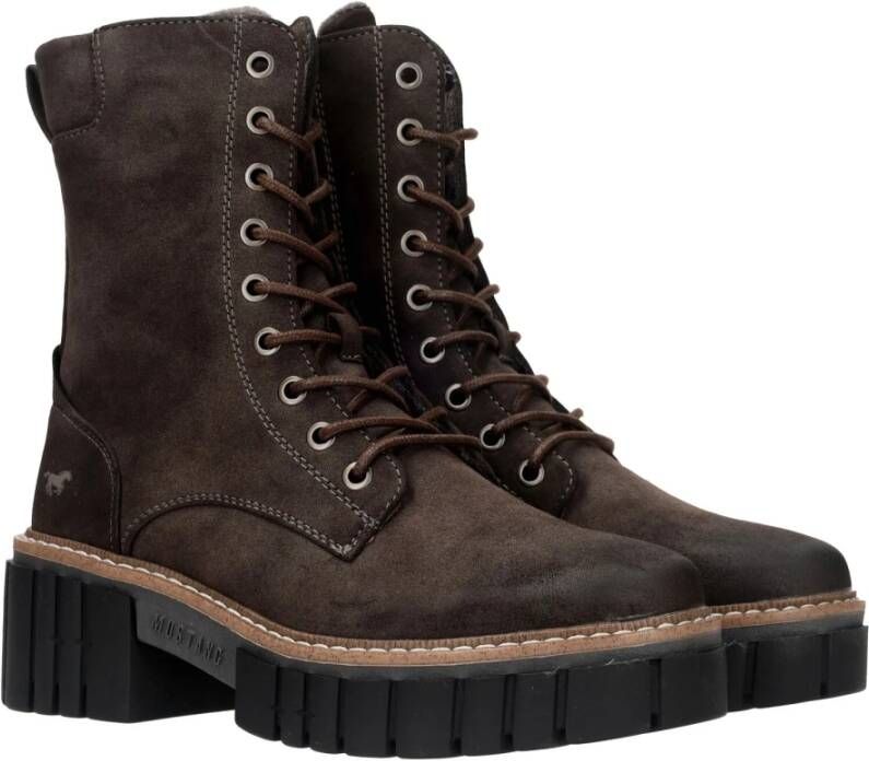 mustang veterboot Bruin Dames