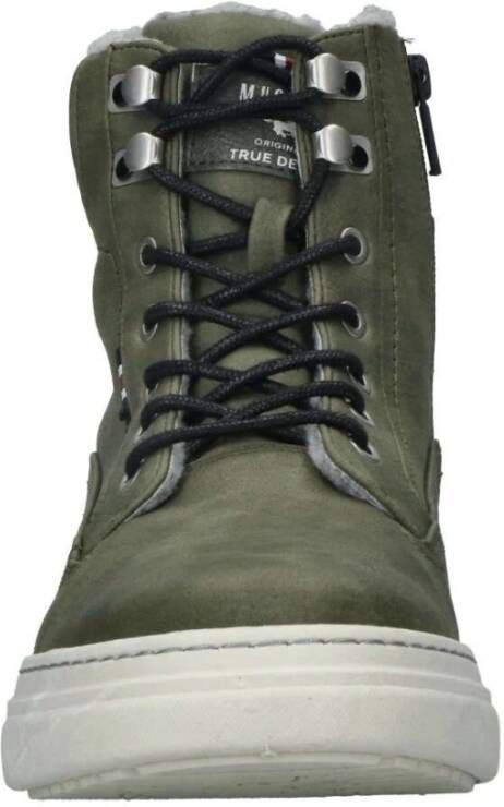 mustang veterboot Groen Heren