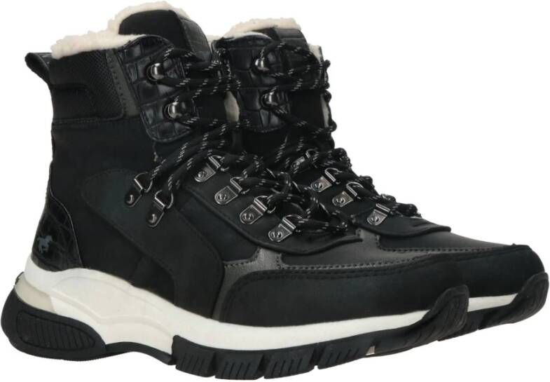 mustang veterboot Zwart Dames