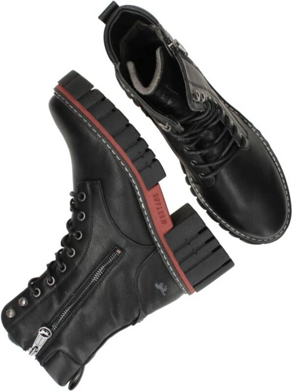 mustang veterboot Zwart Dames