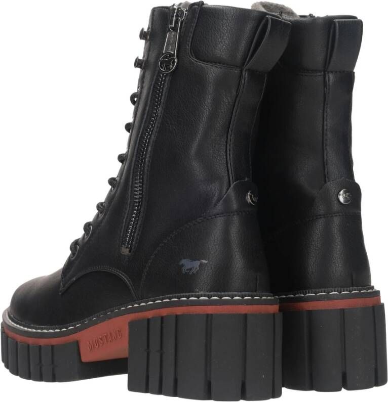 mustang veterboot Zwart Dames