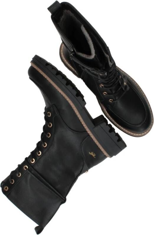 mustang veterboot Zwart Dames