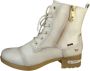 Mustang Beige Veterschoenen voor Dames Beige Dames - Thumbnail 7
