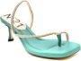 N21 High Heel Sandals Groen Dames - Thumbnail 2