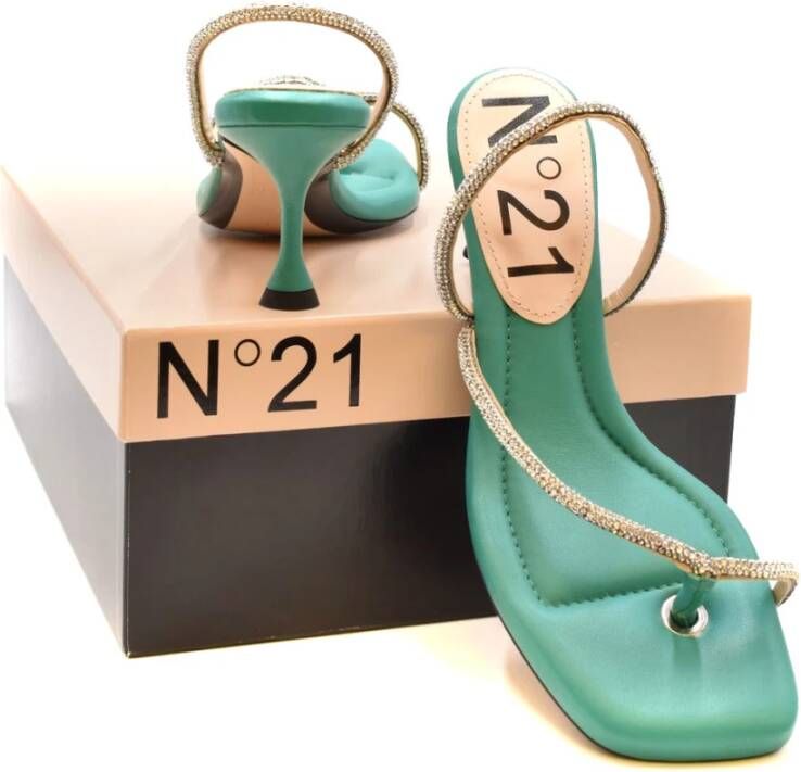 N21 High Heel Sandals Groen Dames