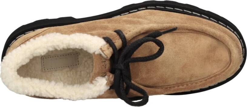 N21 Platte schoenen Bruin