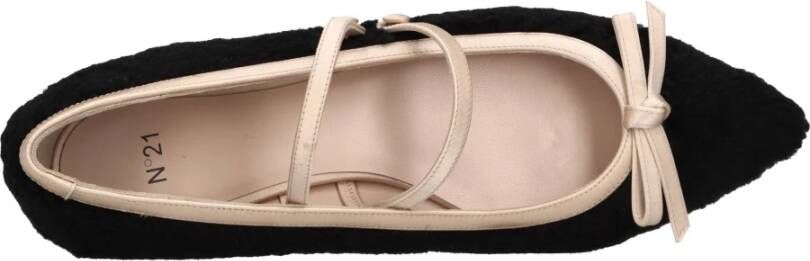 N21 Platte schoenen Zwart