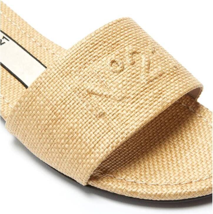 N21 Rode Modieuze Slides Sandalen