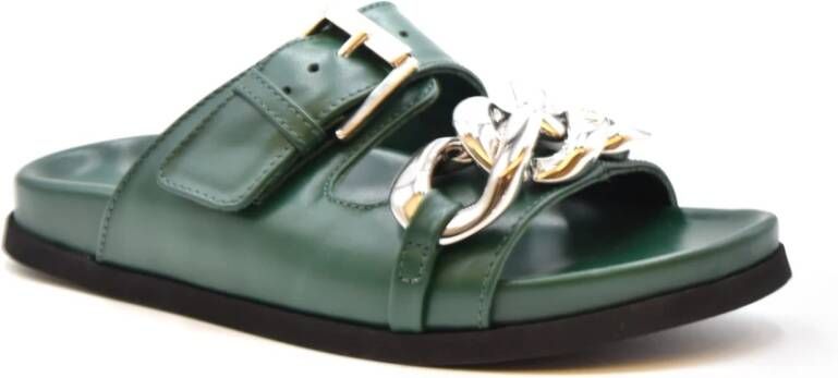 N21 Sandalen Groen Dames