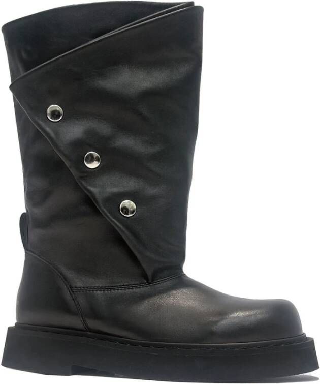 N21 Stijlvolle Enkellaarzen Black Dames